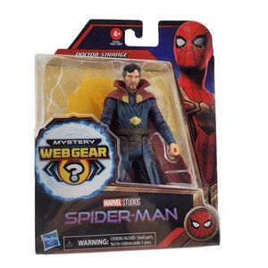 Marvel Doctor Strange Action Figure 6" Figure, Mystery Web Gear, Spider-Man